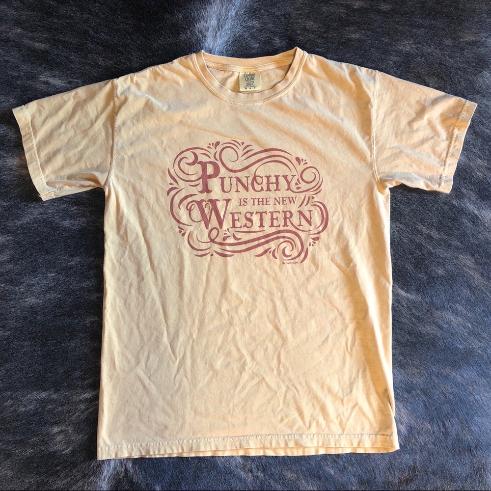 Western Mustard a Yellow Graphic Tee